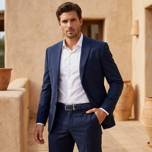 Ceinture Classique - Bleu