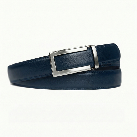 ceinture modèle 2 pour homme bleu or