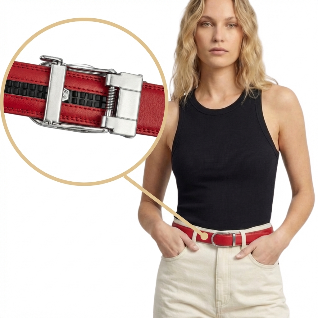 Ceinture Classique - Rouge