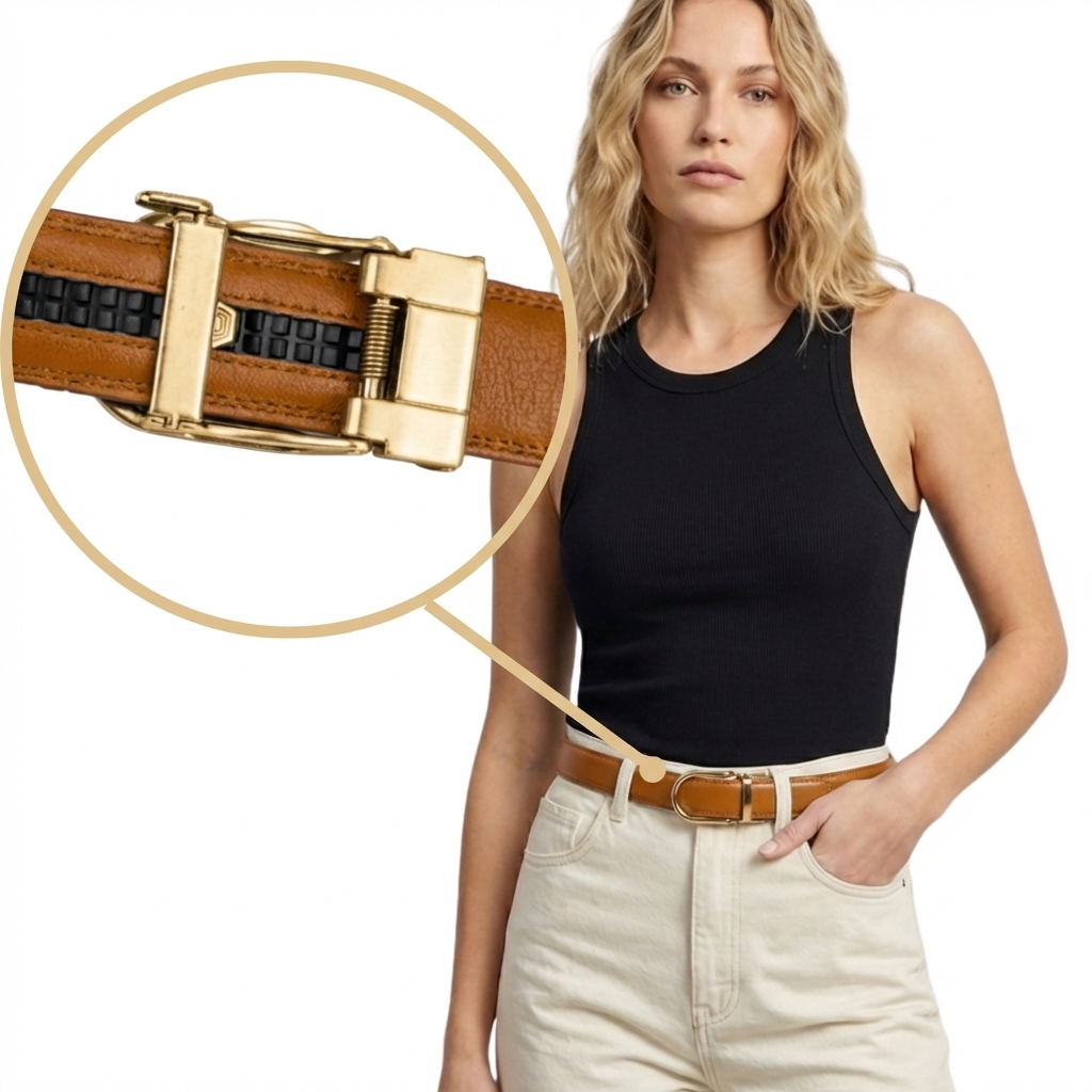Ceinture Classique - Cognac