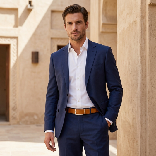 Ceinture Classique - Cognac