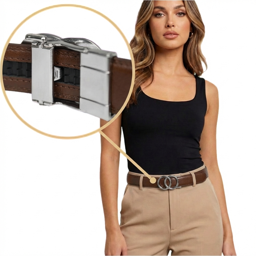 Ceinture Moderne - Marron