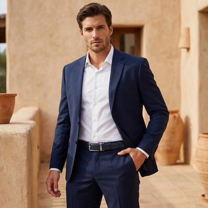 Ceinture Classique - Bleu