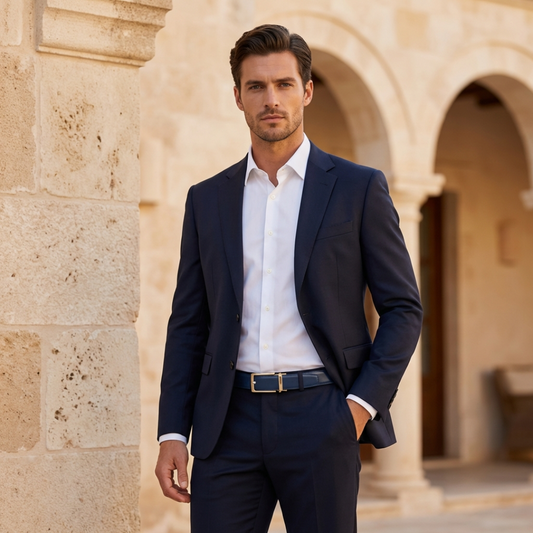 Ceinture Classique - Bleu