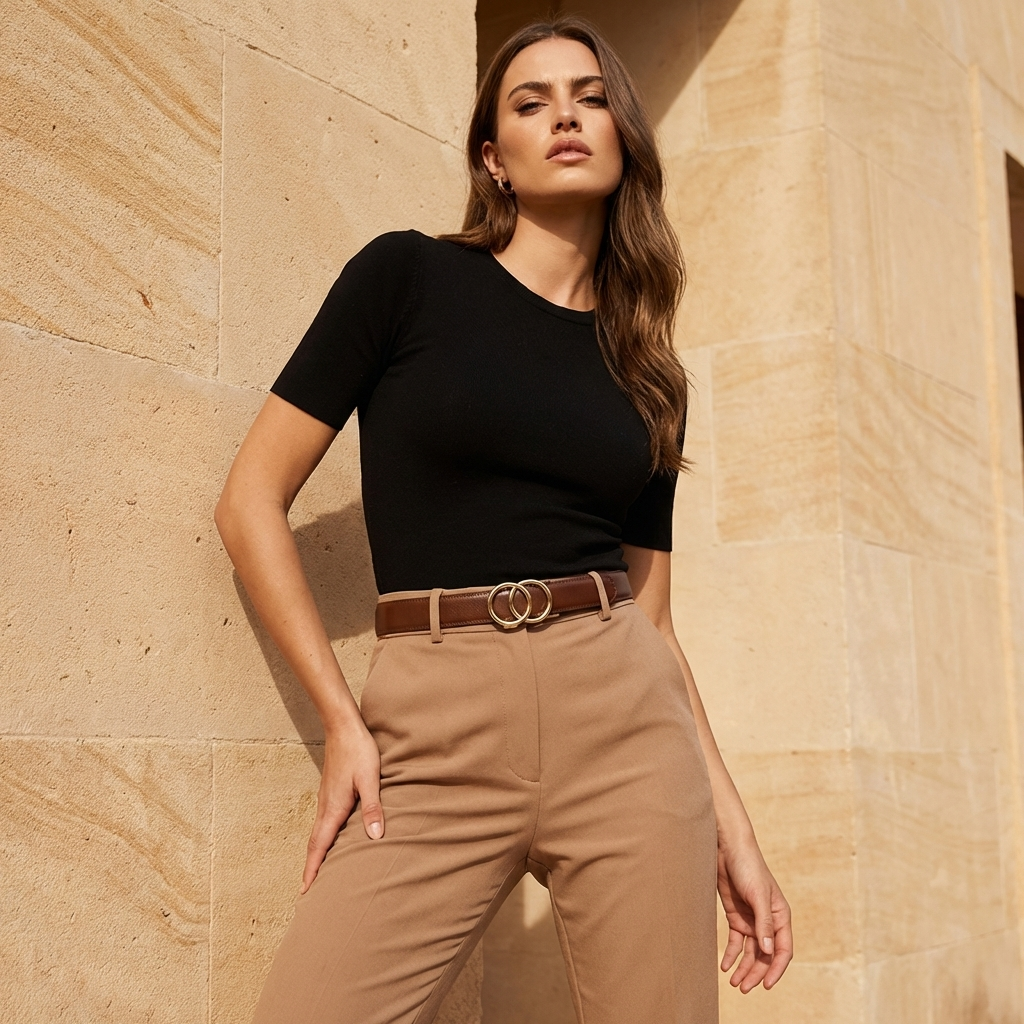 Ceinture Moderne - Marron