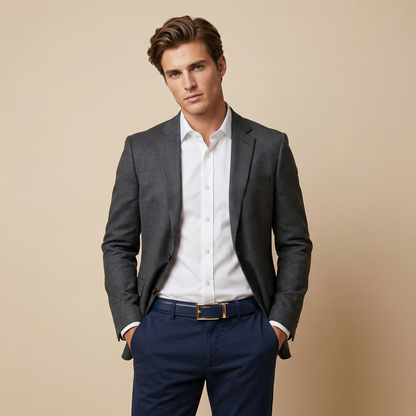 model belt 1  for men blue gold