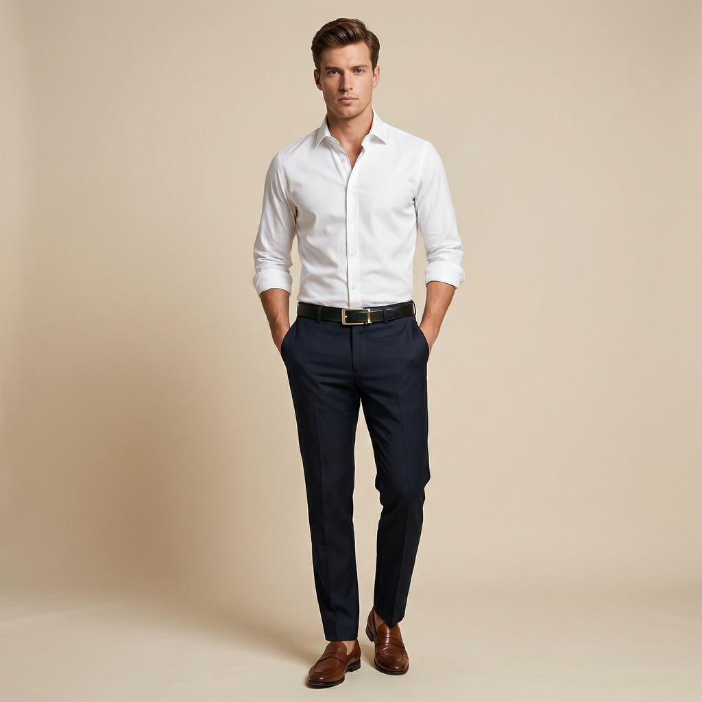 model belt 1  for men black gold