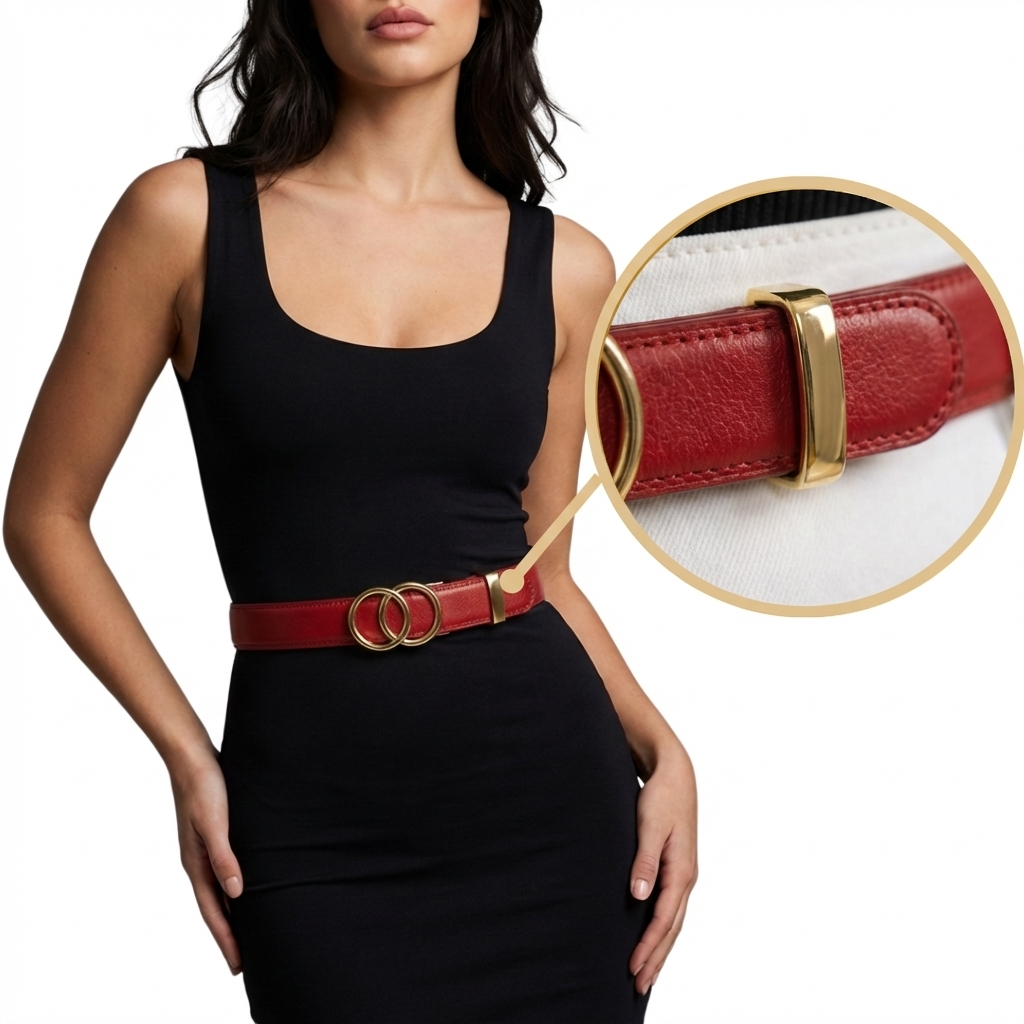 Ceinture Moderne - Rouge