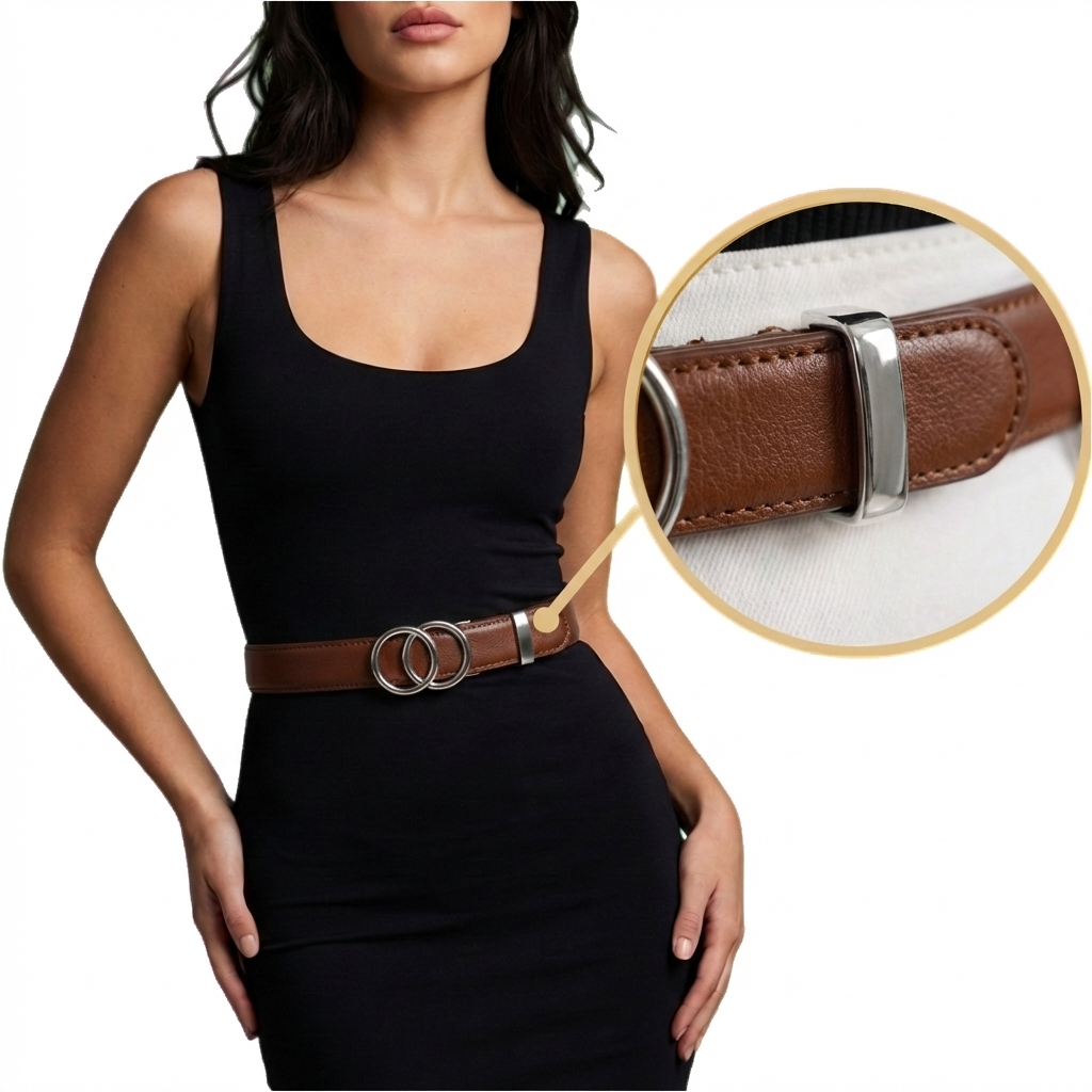 Ceinture Moderne - Marron