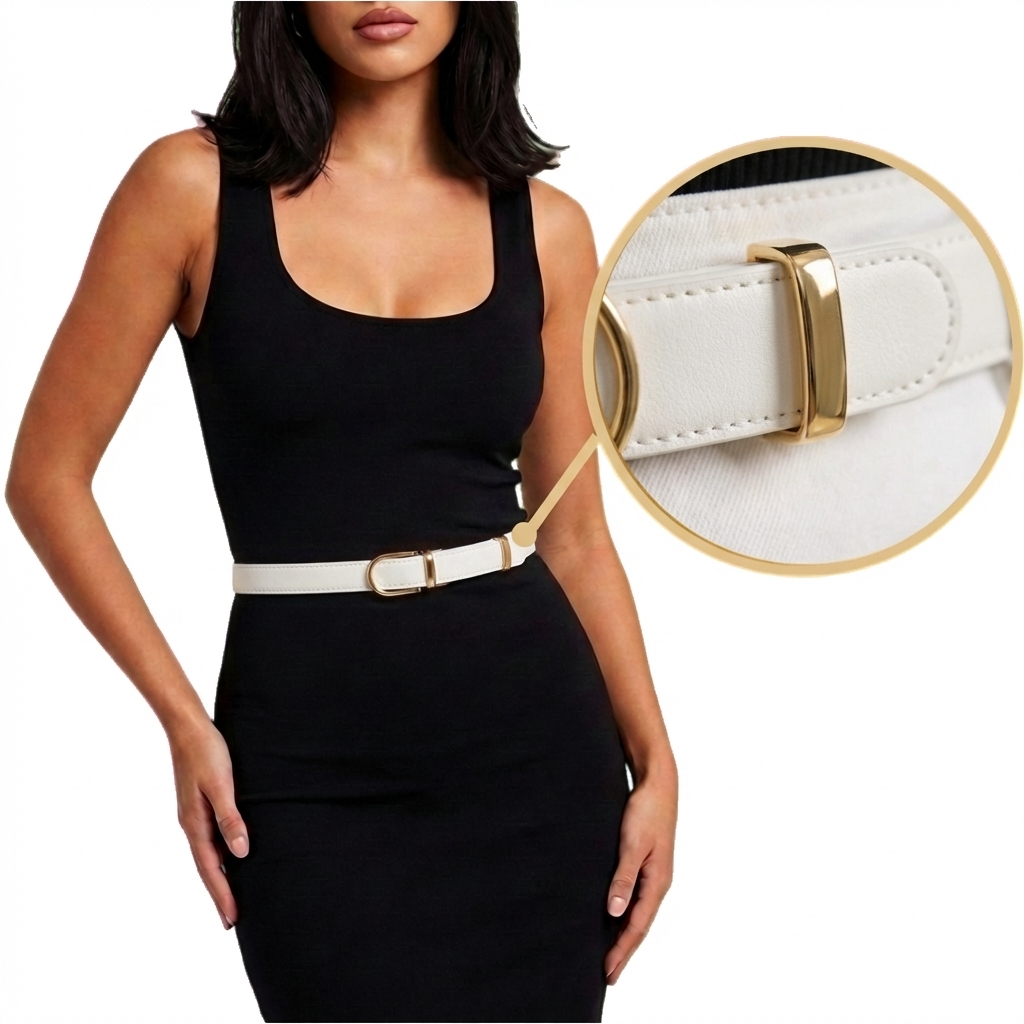 Ceinture Classique - Blanc