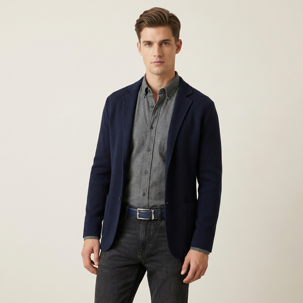 model belt 1  for men blue gold