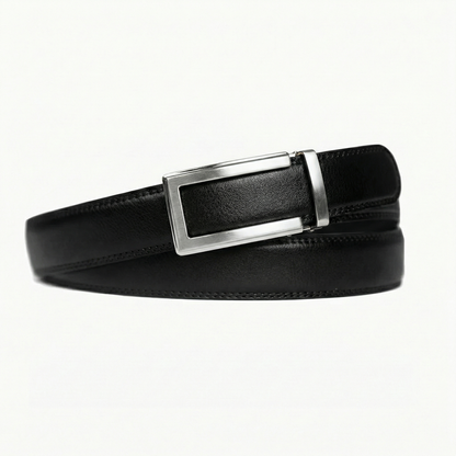 ceinture modèle 2 pour homme noir or