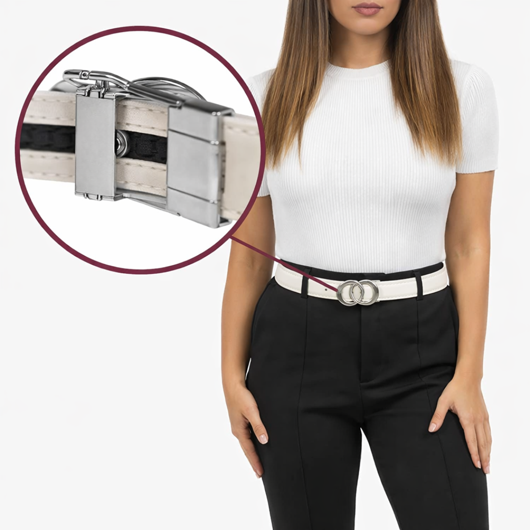 Ceinture moderne - Wit silver