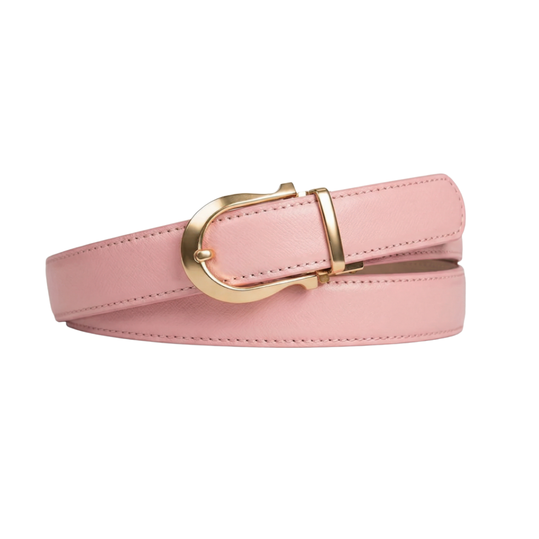 Boucle ardillon automatique classique  - rose
