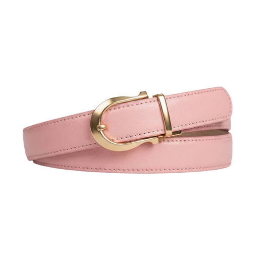 Boucle ardillon automatique classique  -rose