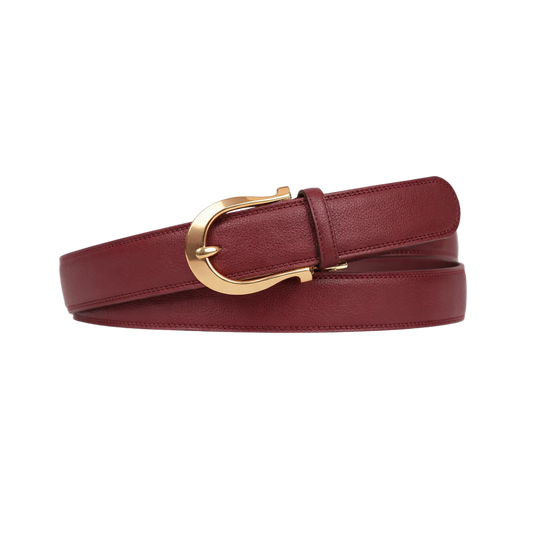 Boucle ardillon automatique classique - Bordeaux