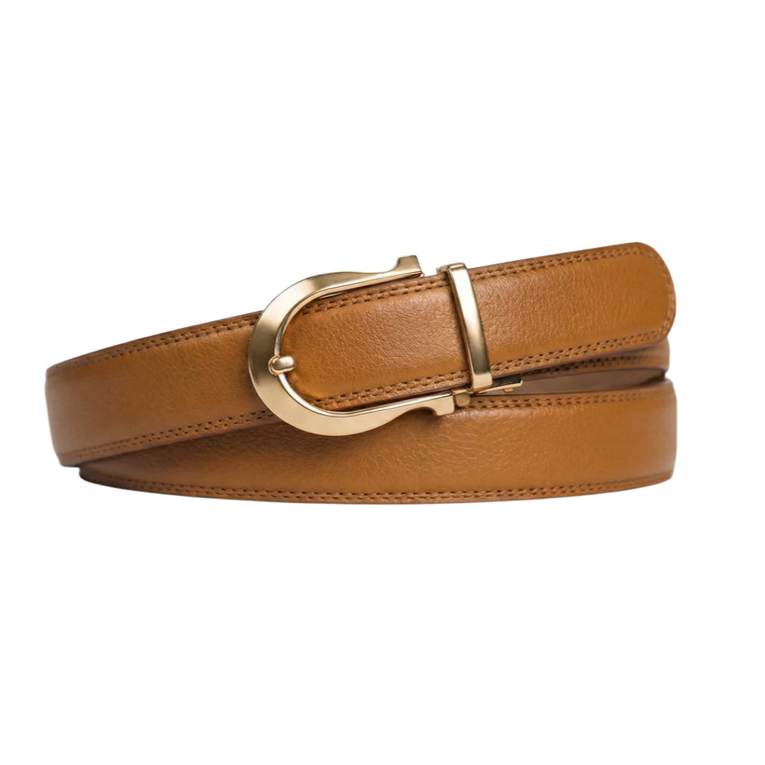 Boucle ardillon automatique classique - Cognac