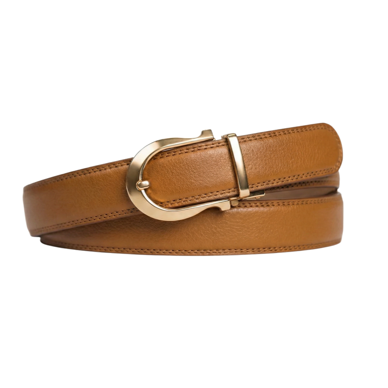 Boucle ardillon automatique classique - Cognac