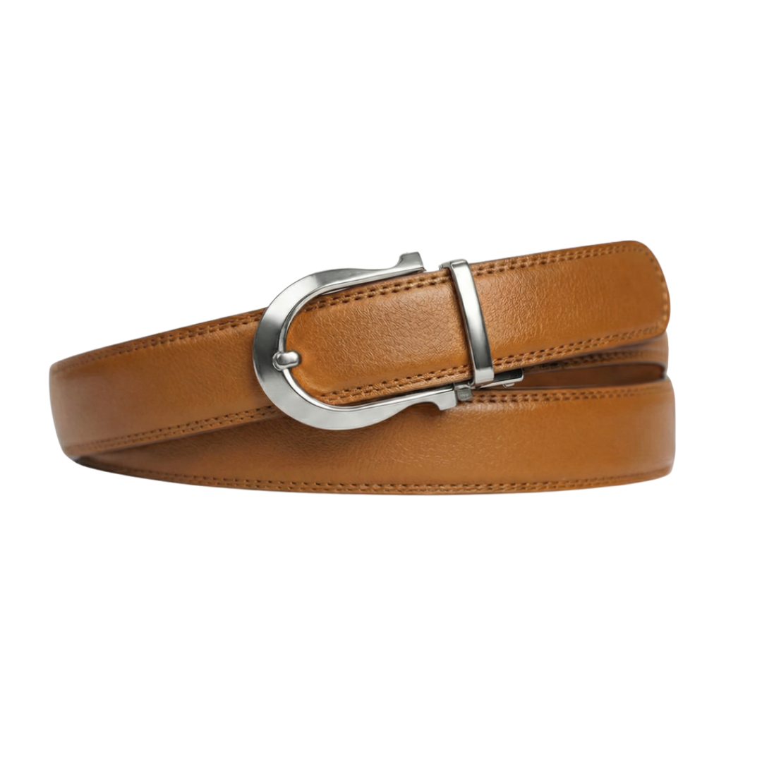 Boucle ardillon automatique classique - Cognac